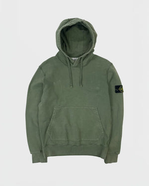 Stone Island pull à capuche - Vert (2) - S