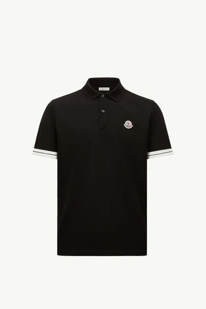 POLO EN PIQUÉ DE COTON À LOGO - XL