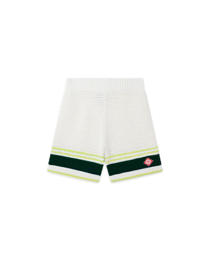 TENNIS CROCHET SHORTS - casablanca (2) - XL