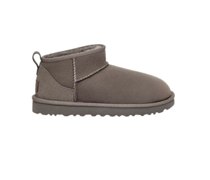 UGG Femme Botte Classic Ultra Mini Gris - 35 / Gris