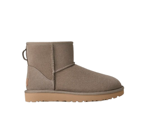 Femme Botte Classic Mini II Gris Galet - Gris / 35