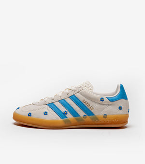 adidas Gazelle Indoor Light Blue Floral (Women's) - 35.5