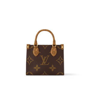 LV - Petit Cabas OnTheGo BB Maron double
